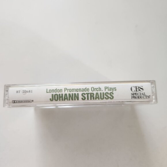 The London Promenade Orchestra Plays Johann Strauss Cassette Tape CBS Records 19 - Picture 3 of 5